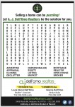 Selling a Home Can Be Puzzling!